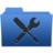 smooth navy blue utilities 1 Icon